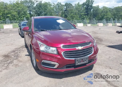 2015 Chevrolet Cruze Diesel из США, поврежденный, VIN 1G1P75SZ8F7201060